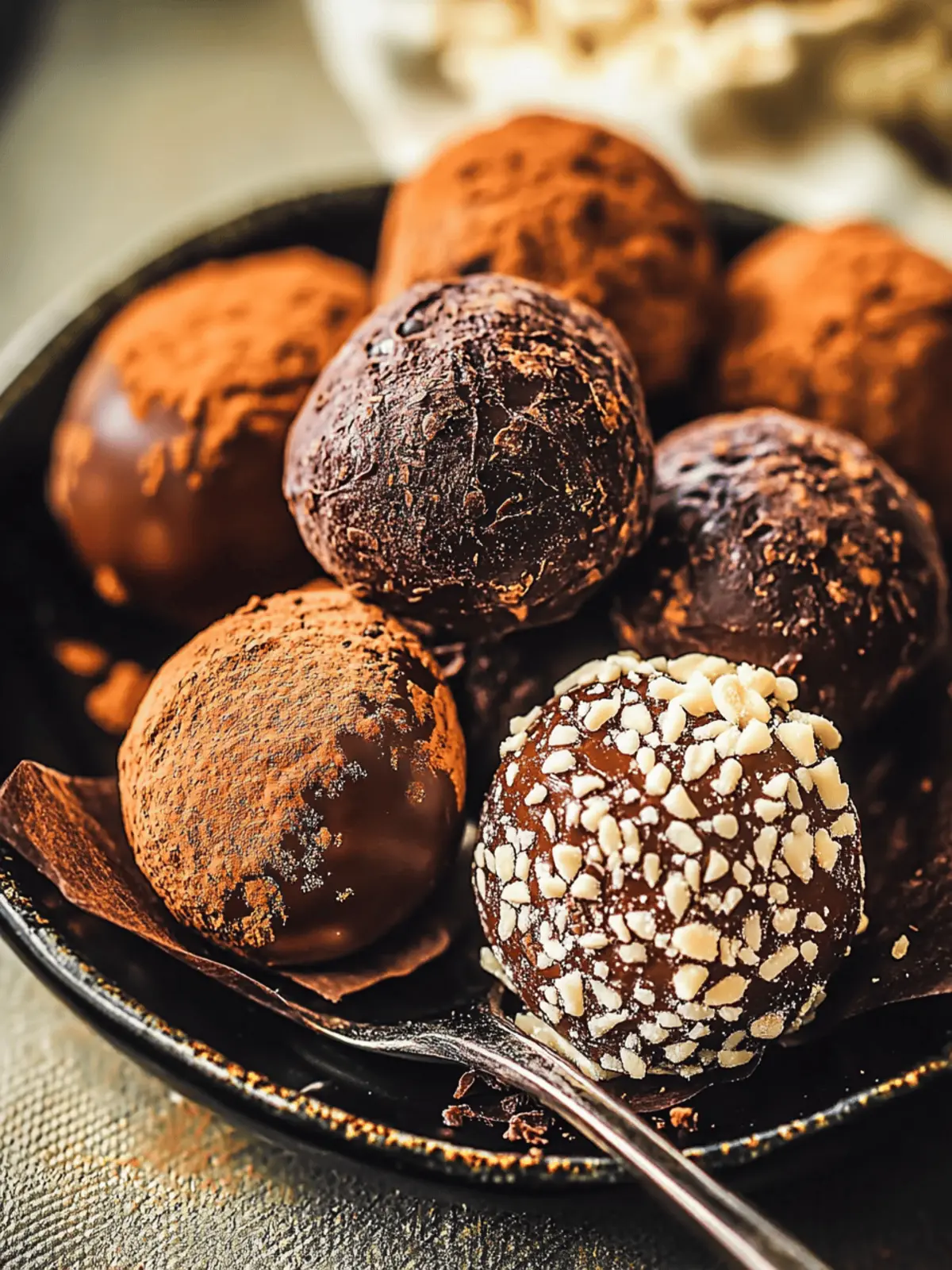 Traditional French Dark Chocolate Truffles: Luxurious Gifts You Can Make